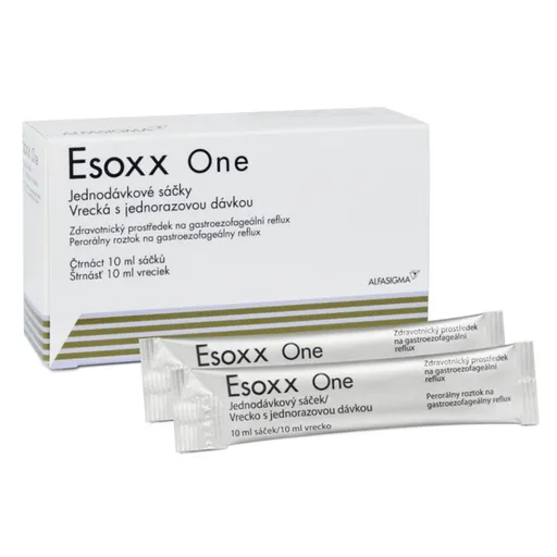 ESOXX ONE vrecká na gastroezofageálny reflux perorálny roztok 14x10 ml