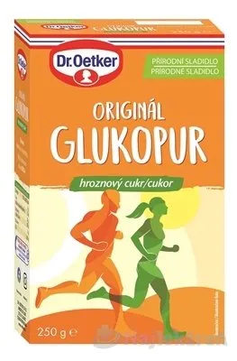 GLUKOPUR ORIGINÁL (hroznový cukor) - Dr.Oetker prášok, prírodné sladidlo 250g