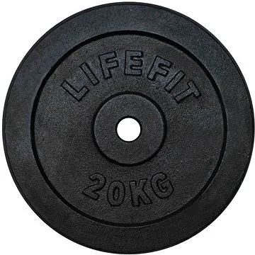 Kotúč Lifefit 20 kg / tyč 30 mm (4891223097665)