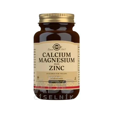 Solgar Vápnik, horčík a zinok