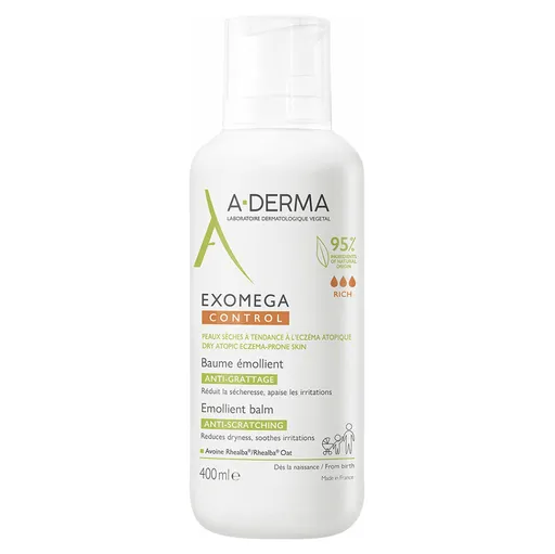 A-DERMA Exomega Control Emolienčný balzam 400 ml