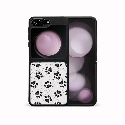 MY ART Ochranný kryt pre Samsung Galaxy Z Flip7 FE 5G / Flip6 5G PAWS (185)