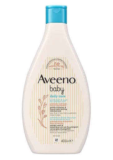 Aveeno Baby Daily Care Gentle bath & wash jemný kúpeľ a umývací gél 400 ml