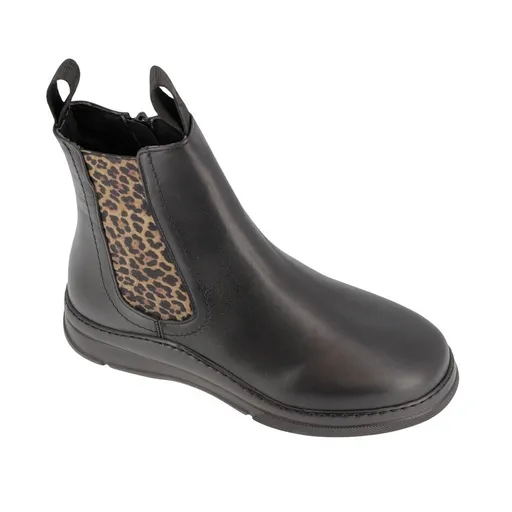 Hergos Nero nepretržité topánky, čierne,veľkosť 40, 40 EU