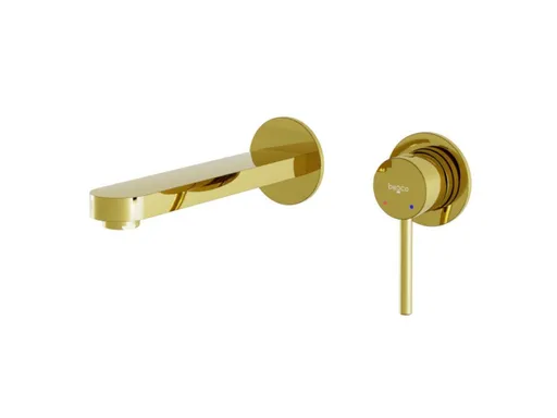 BESCO - Podomietková umývadlová batéria DECCO Zlatá lesklá BABUDSJZ