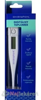 Slovakiapharm DIGITÁLNY TEPLOMER 1ks