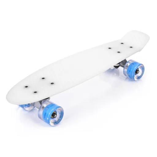 Pennyboard MTR GLOW WHITE 56 cm LED kolieska