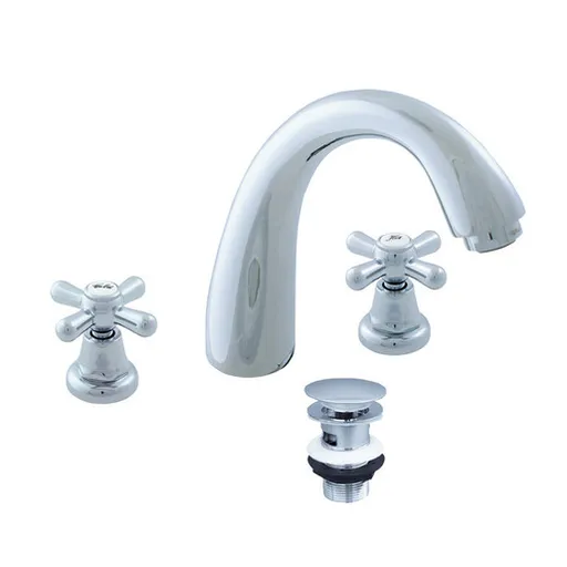 RAV SLEZÁK Morava umývadlová batéria s clic-clacom chróm MK133.0