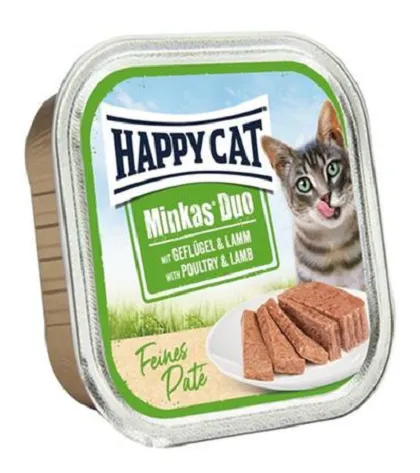 Happy Cat Minkas Duo Hydina & Jahňa 100 g
