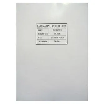 Fólia laminovacia, A4, 80mic, antistatická, 100ks