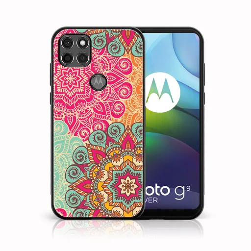 MY ART Silikónový kryt Motorola Moto G9 Power MANDALA (043)