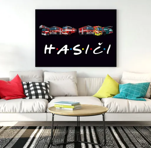 Obraz Hasiči (Rozmer obrazu: 120x80)