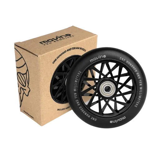 Náhradné kolieska na freestyle kolobežku, 110 mm, hliník, 2 ks