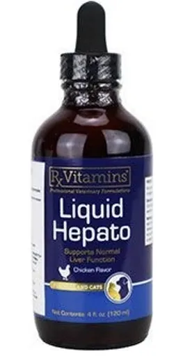Liquid Hepato original flavour kvapky na podporu funkcie pečene pre psy a mačky 120ml