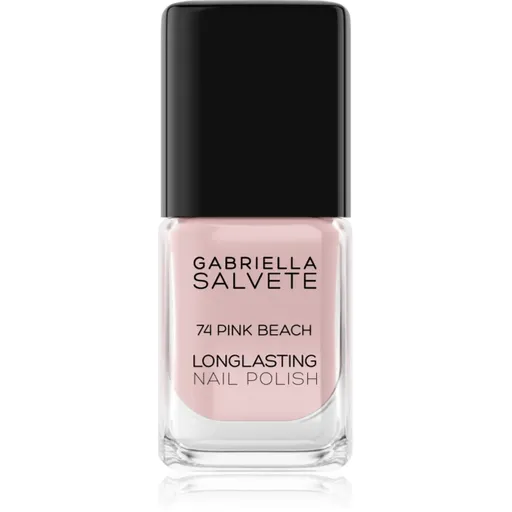 Gabriella Salvete Longlasting Enamel dlhotrvajúci lak na nechty s vysokým leskom odtieň 74 Pink Beach 11 ml