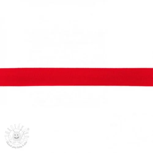 Lemovací prúžok úpletový červená