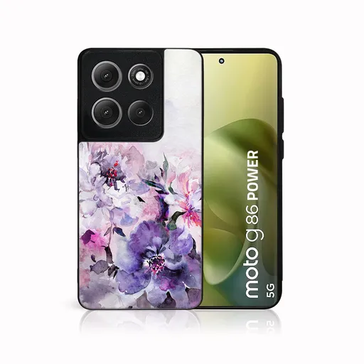 MY ART Ochranný kryt pre Motorola Moto G86 Power 5G PEONIES (156)