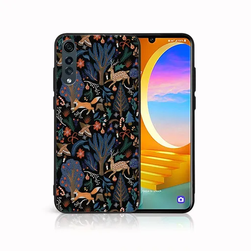 MY ART Kryt s vianočným dizajnom LG Velvet WINTER (071)