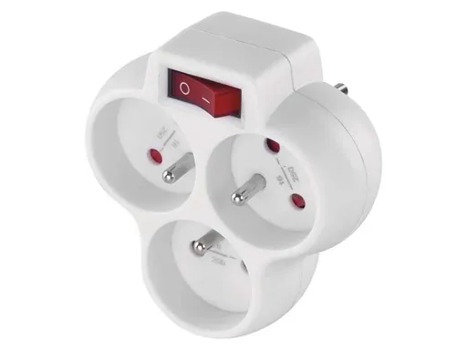 Zásuvka rozbočovacia EMOS P0026S