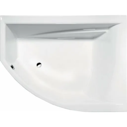 Polysan Tandem asymetrická vaňa 170x130 cm akrylát pravá 07611