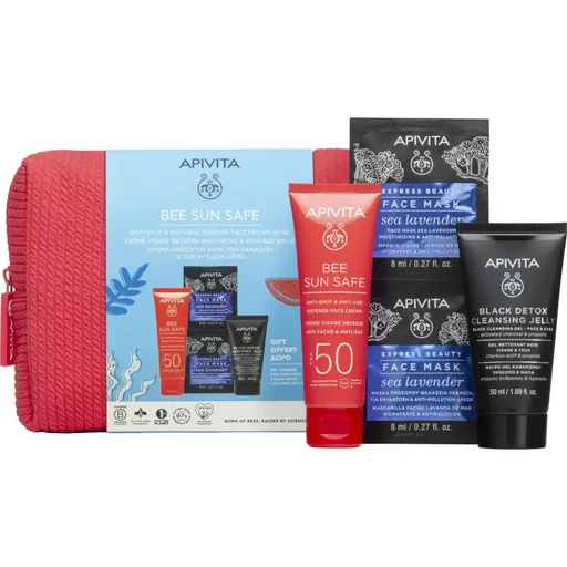 Apivita Bee Sun Safe Anti-Spot and Anti-Age GIft Set darčeková sada na opaľovanie SPF 50