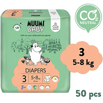 MUUMI BABY Midi veľ. 3 (50 ks) (6414100587257)