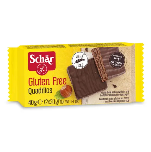 SCHÄR Quadritos oplátky bez lepku 40 g