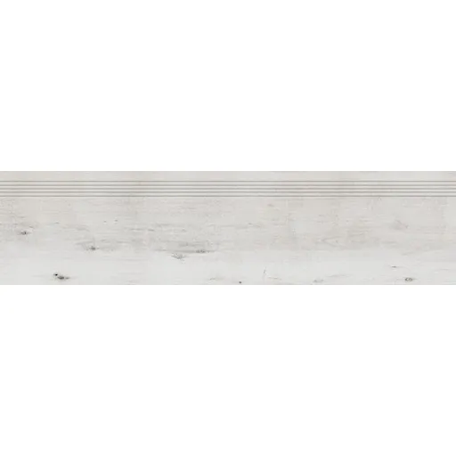 Schodovka Rako Saloon bielosivá 30x120 cm mat DCPVF745.1