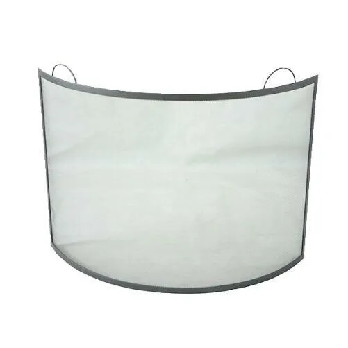 Zástena krbová 66 x 66 cm, oceľ, čierna