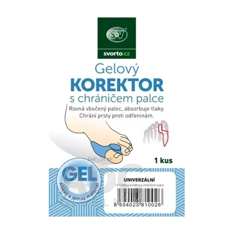 svorto Gélový KOREKTOR s chráničom palca 131
