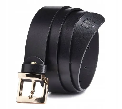 Minimalistický dámsky opasok so štvorcovou prackou - Peterson