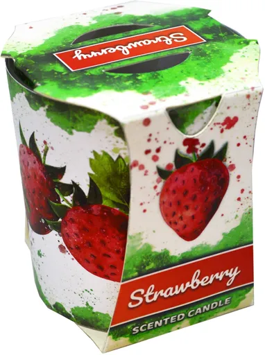 ADMIT - Sviečka v skle Strawberry