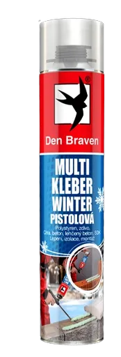 DEN BRAVEN Multi Kleber - Polyuretánové lepidlo Winter žltá 750 ml