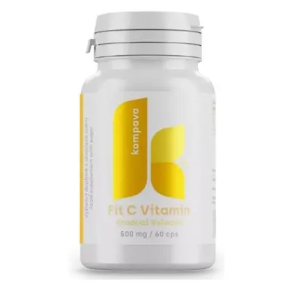 KOMPAVA Fit C vitamín 500 mg 60 kapsúl