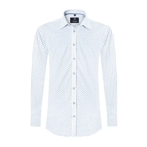 Pánska košeľa s trendy vzorom v SLIM STRIHU - SopotSLIM