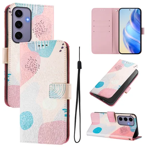 ART Peňaženkový kryt pre Samsung Galaxy S24 5G ABSTRACT