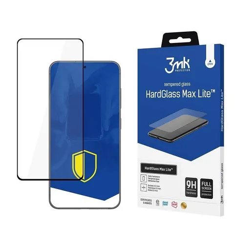 3mk tvrdené sklo HardGlass Max Lite Black pre Samsung Galaxy M34 5G