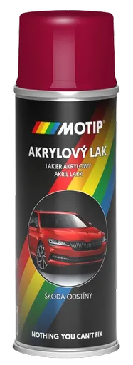 AUTOSPREJ ŠKODA - Farba na auto v spreji AC8240 - červená malinová 0,2 L