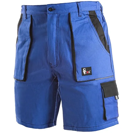 Canis (CXS) Pánske pracovné kraťasy CXS LUXY TOMÁŠ - Modrá / čierna | 52