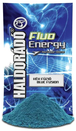 Haldorádó krmítková zmes fluo energy groundbait 800 g modrá fúzia
