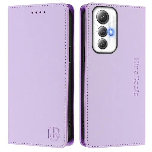 RINA Zaklápacie puzdro pre Cubot Max 5 svetlofialové