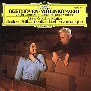Anne-Sophie Mutter, Herbert von Karajan, Berliner Philharmoniker, KONCERT PRO HOUSLE D-DUR, CD