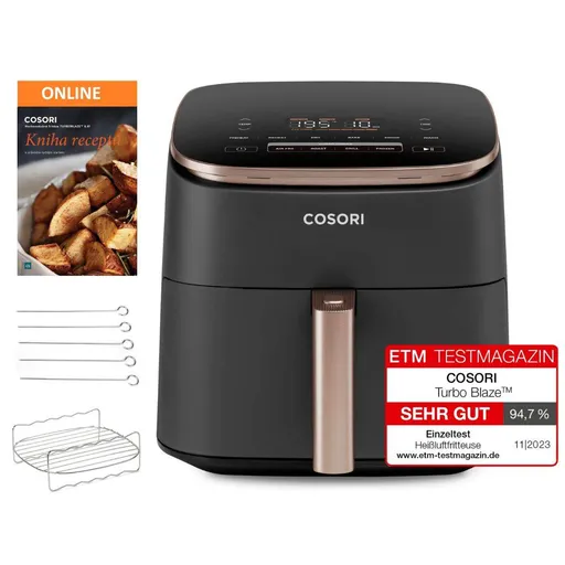 Cosori TurboBlaze Pre teplovzdušná fritéza 6.2l - čierna