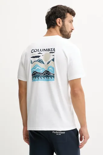 Bavlnené tričko Columbia Explorers Canyon