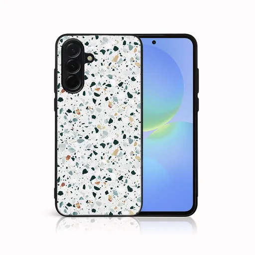 MY ART Ochranný kryt pre Samsung Galaxy A17 / A17 5G GREY TERRAZZO (163)