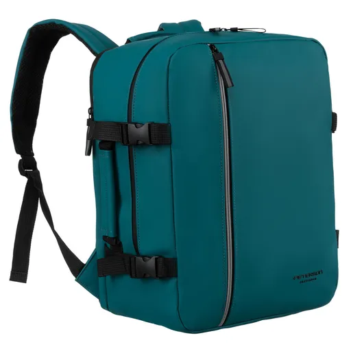 Tyrkysový cestovný ruksak na nastaviteľných popruhoch - Peterson