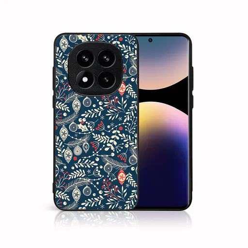 MY ART Kryt s vianočným dizajnom Xiaomi Redmi Note 14 Pro+ 5G MISTLETOE (070)