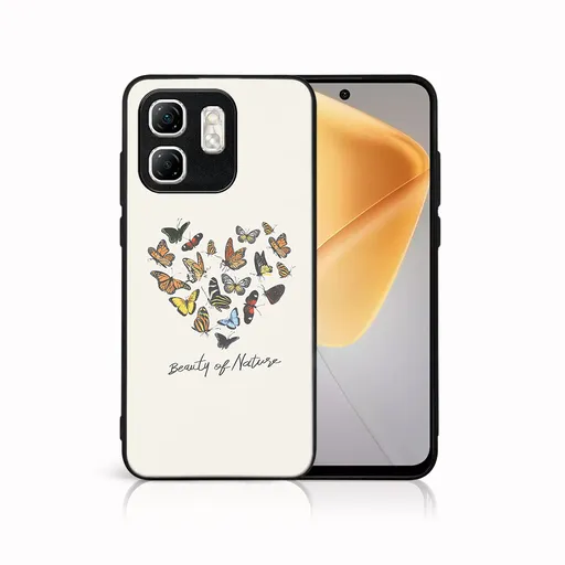 MY ART Ochranný kryt pre Infinix Hot 50i BUTTERFLIES (240)