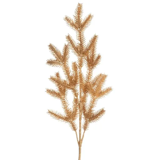 ArtFir Vianočná vetvička 236 | zlatá 15 x 50 cm