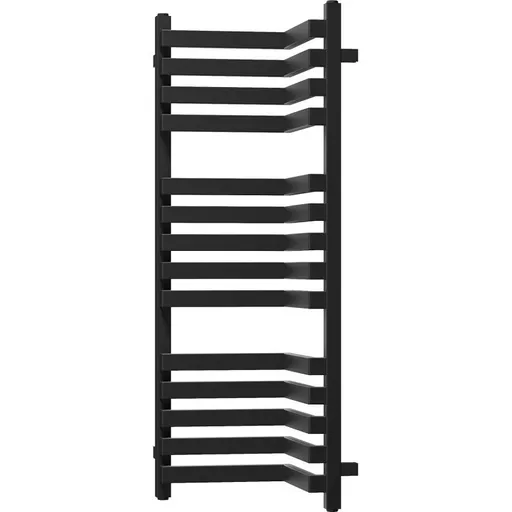 MEXEN - Loop vykurovací rebrík/radiátor 1000 x 375 mm, 572 W, čierna W129-1000-350-00-70